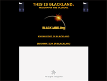 Tablet Screenshot of blackland.whgbetc.com